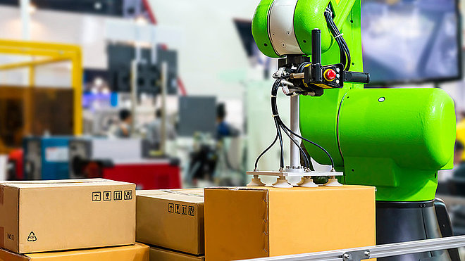 Pick & Place Roboter in der Verpackungsindustrie
