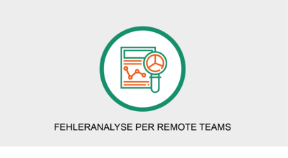 [Translate to English:] Fehleranalyse per Remote Teams